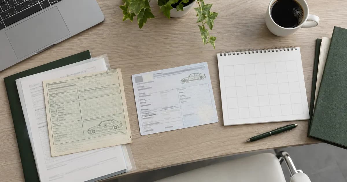 Consulta de datos de matriculación y antigüedad de un vehículo