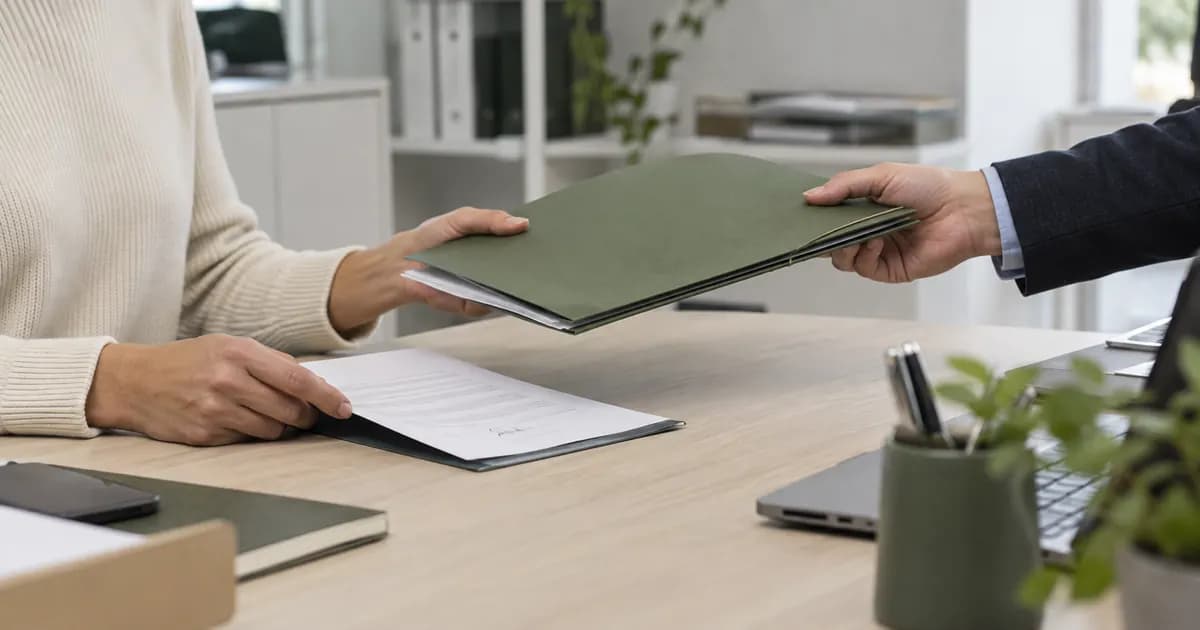 Separación de documentos de notificación de venta y transferencia