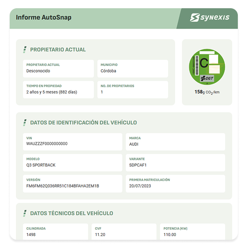Informes AutoSnap